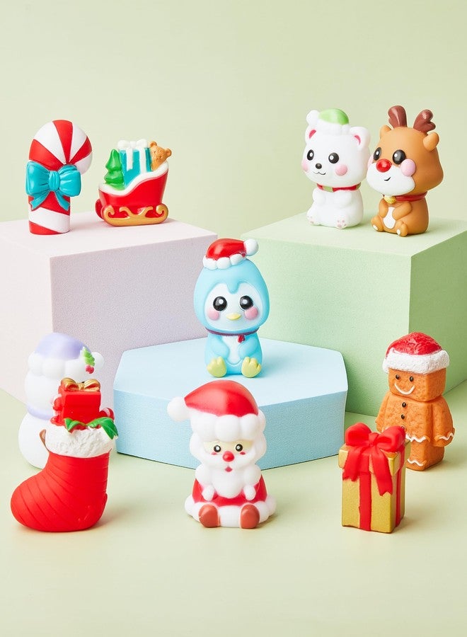 AQKILO Christmas Finger Puppet Set, Christmas Puppet Show Theater Props, Educational, Bath Toys - Image 3